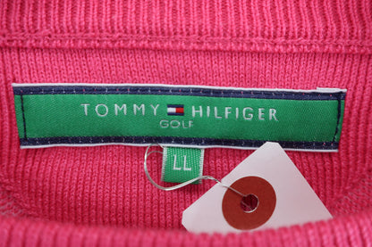 TOMMY HILFIGER GOLF(トミーヒルフィガーゴルフ) セーター ピンク レディース LL A-3