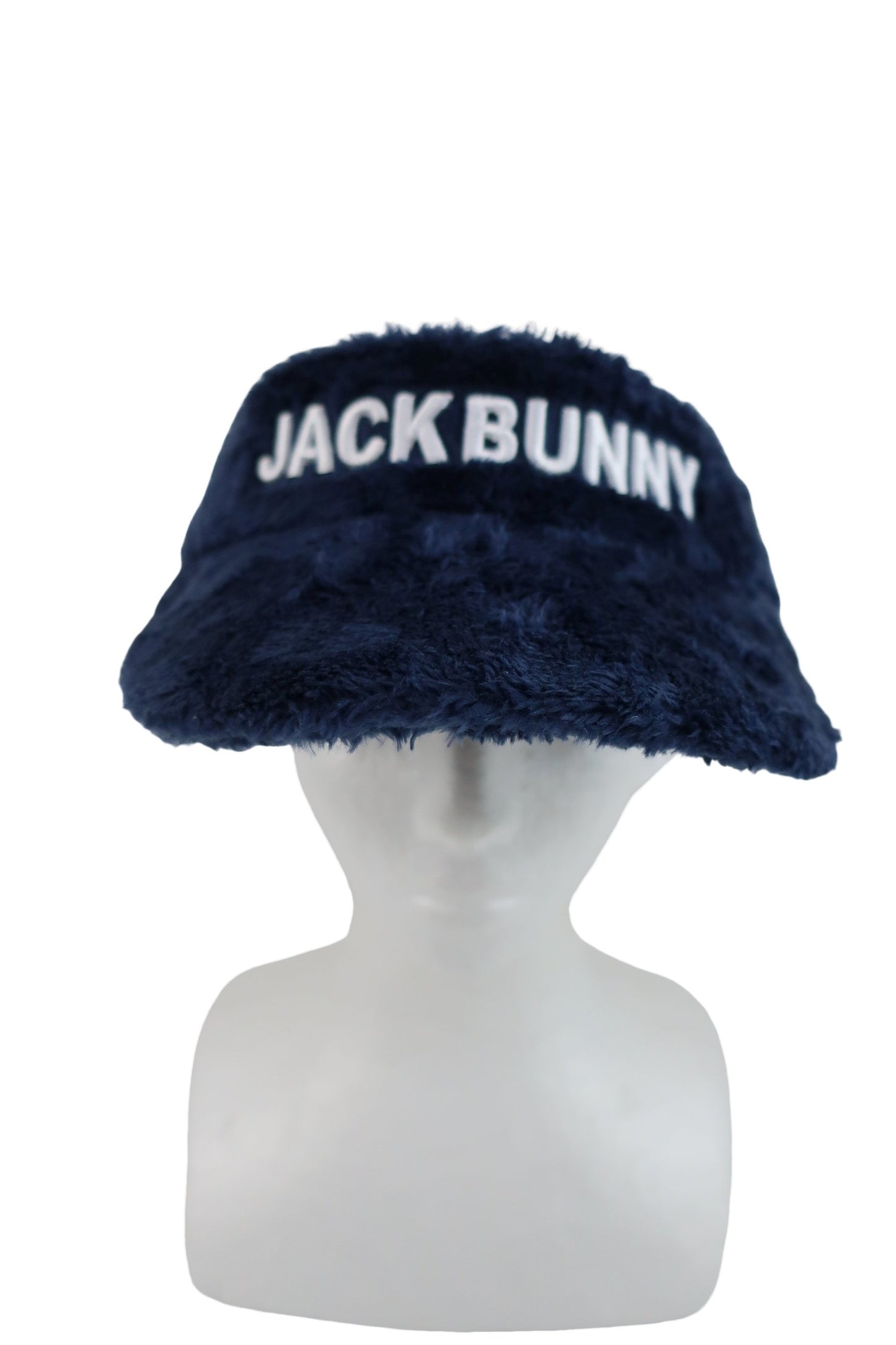 Jack Bunny(ジャックバニー) ボアサンバイザー ネイビー レディース フリーサイズ 262-2287101 A-1