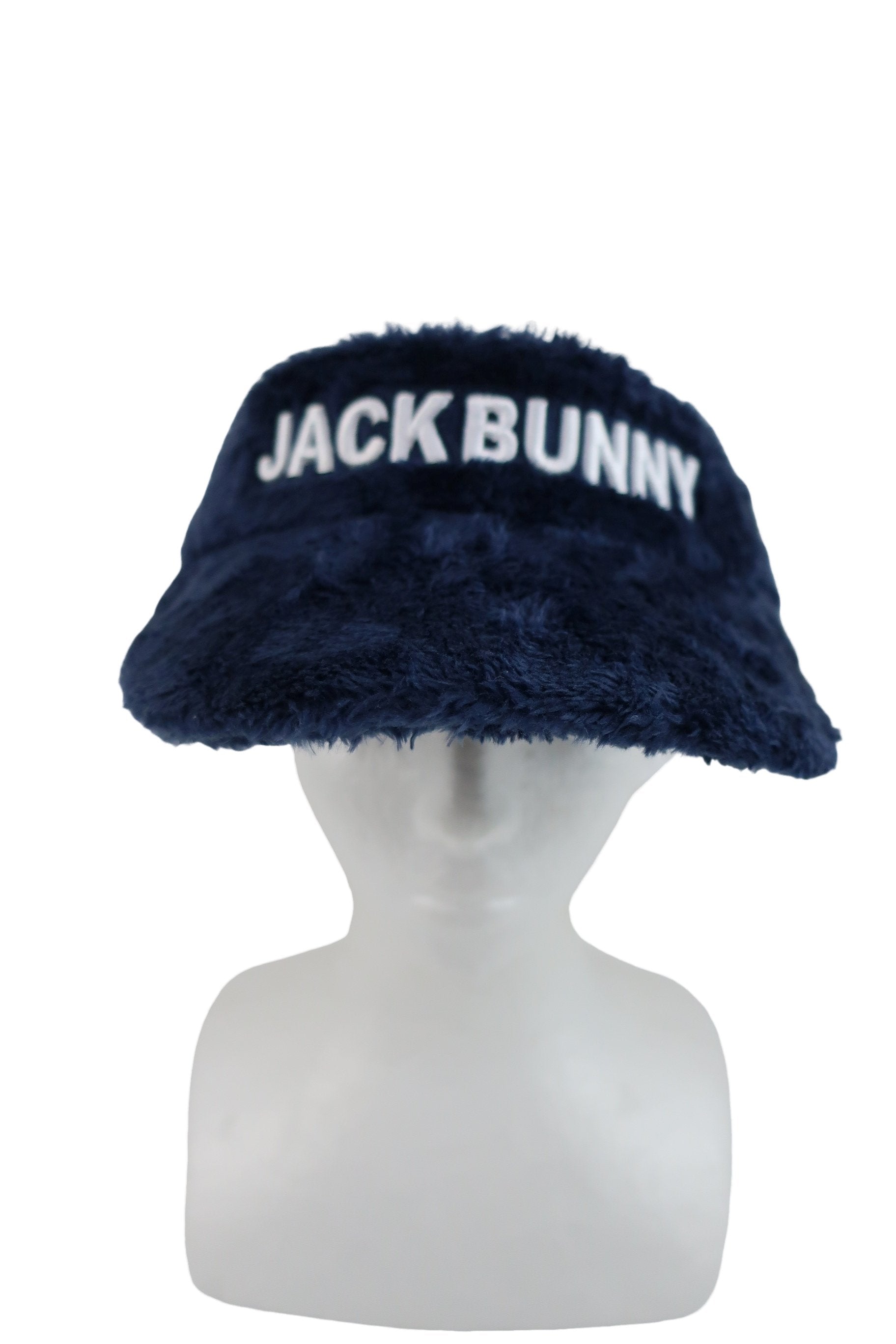 Jack Bunny(ジャックバニー) ボアサンバイザー ネイビー レディース フリーサイズ 262-2287101 A-1