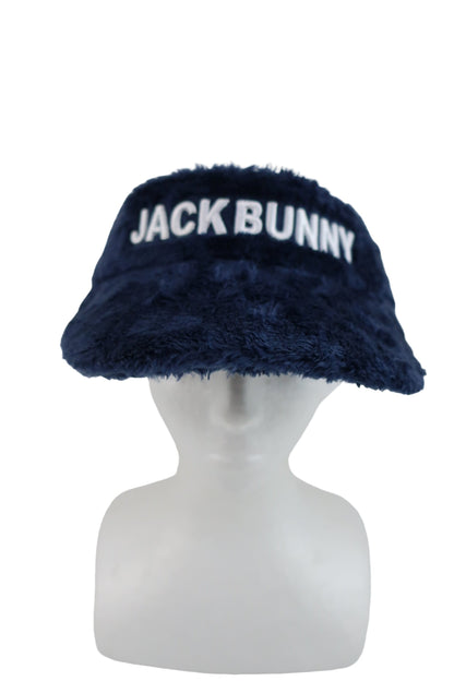 Jack Bunny(ジャックバニー) ボアサンバイザー ネイビー レディース フリーサイズ 262-2287101 A-1