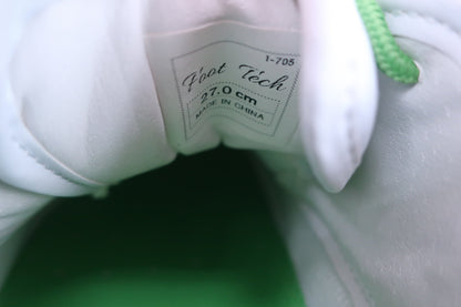 Foot Tech ゴルフシューズ 白黄緑 メンズ 27.0cm FT-303 N-10