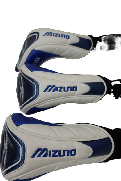 MIZUNO(ミズノ) ヘッドカバー3点セット 白青 FW用×3 B-3