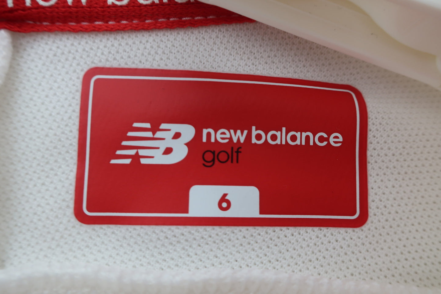 New Balance golf(ニューバランスゴルフ) ポロシャツ 白 メンズ 6 012-9261001 N-4