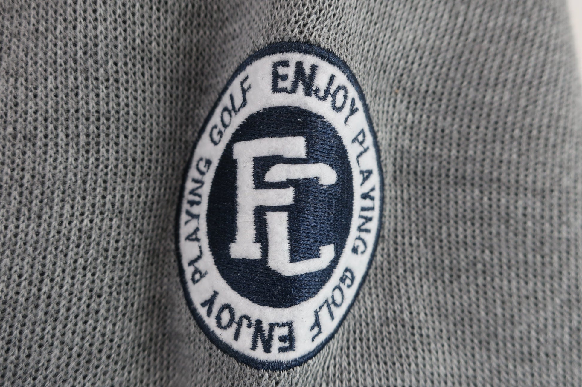 Founders Club(ファウンダース) フルジップニットブルゾン グレー メンズ O N-3