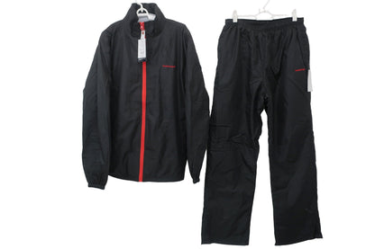 Founders Club(ファウンダース) ナイロンジャケット&パンツ セットアップ 黒 メンズ O N-1