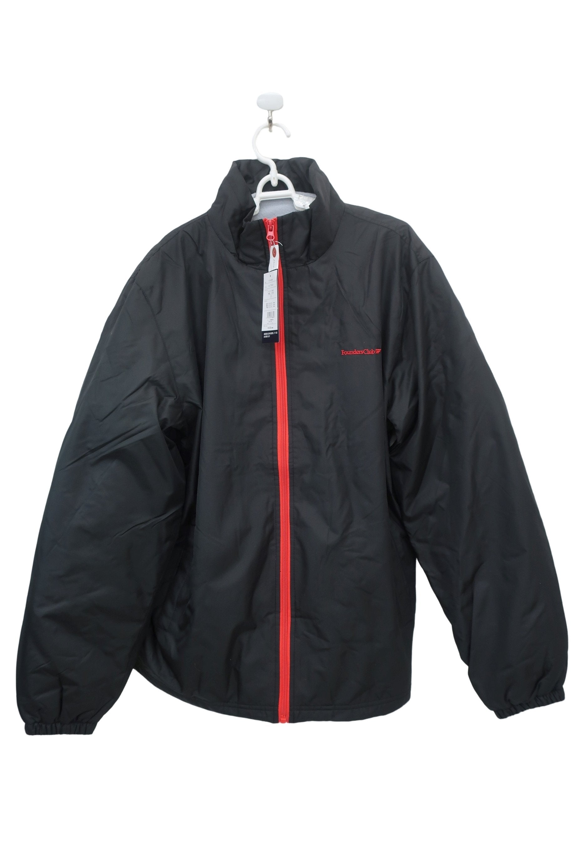 Founders Club(ファウンダース) ナイロンジャケット&パンツ セットアップ 黒 メンズ O N-2