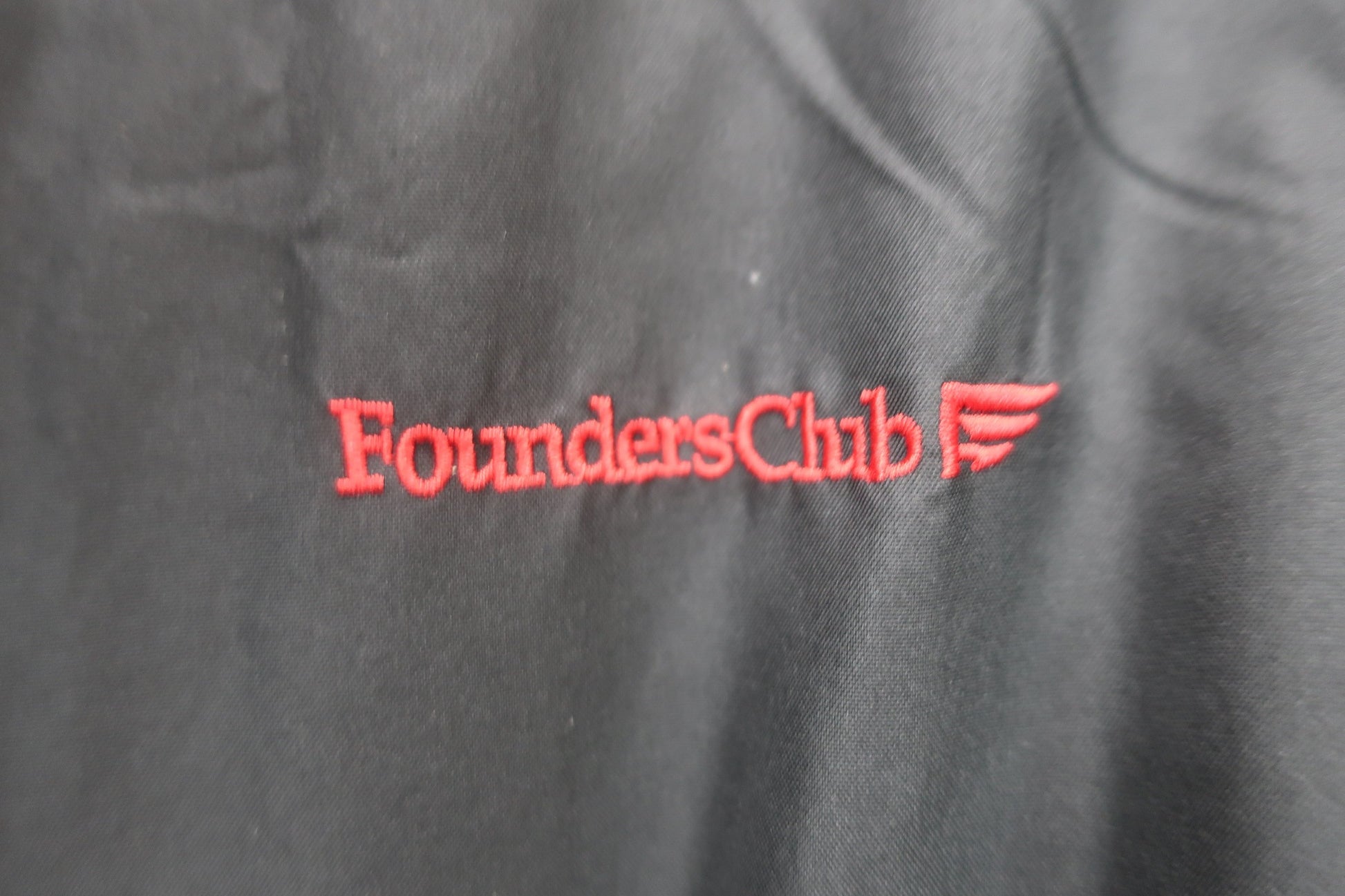 Founders Club(ファウンダース) ナイロンジャケット&パンツ セットアップ 黒 メンズ O N-4