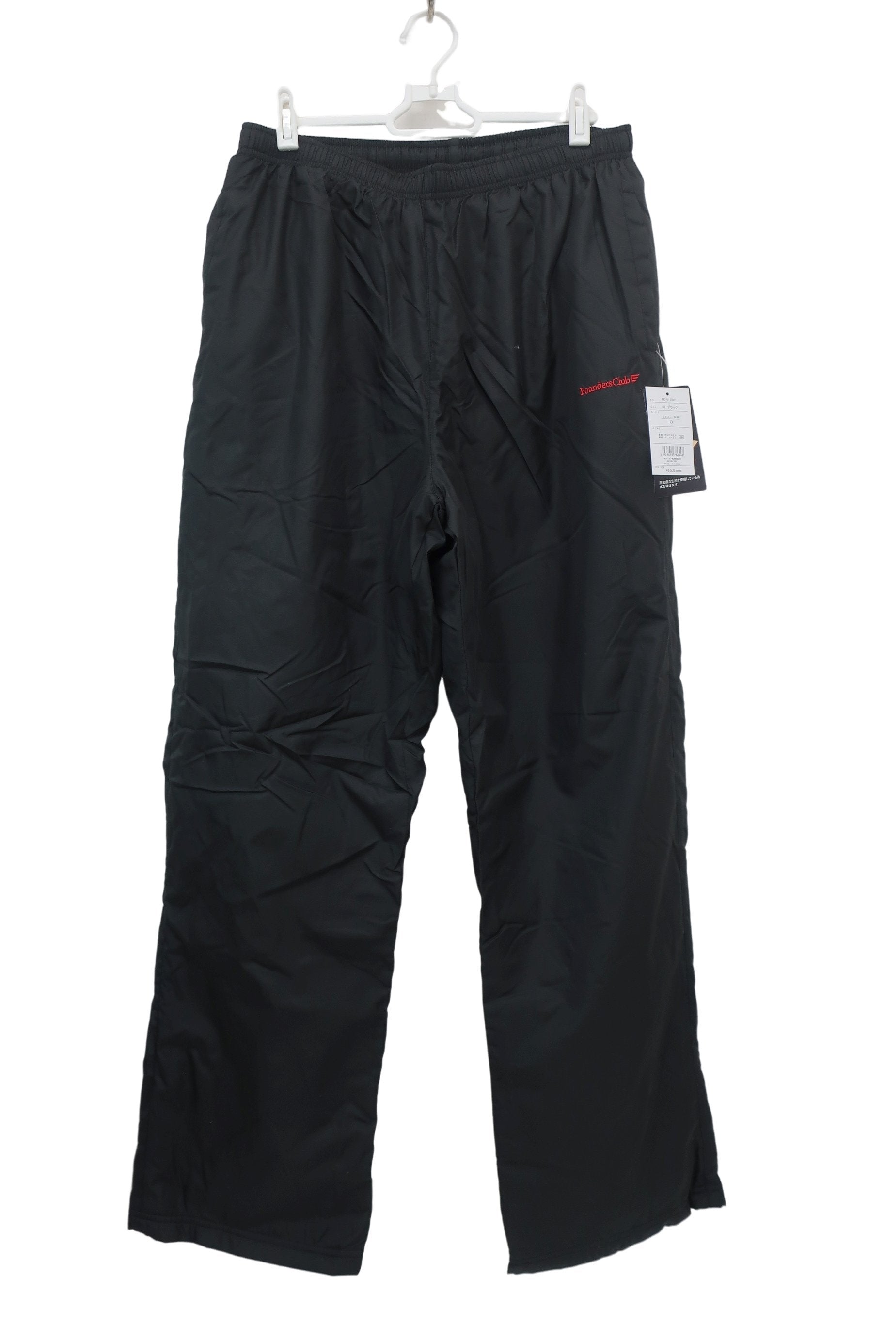 Founders Club(ファウンダース) ナイロンジャケット&パンツ セットアップ 黒 メンズ O N-7