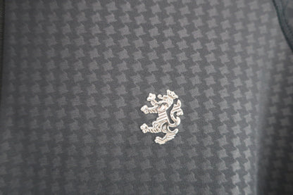 Admiral(アドミラル) 長袖ハーフジップシャツ 黒千鳥柄 メンズ LL ADMA968 N-3