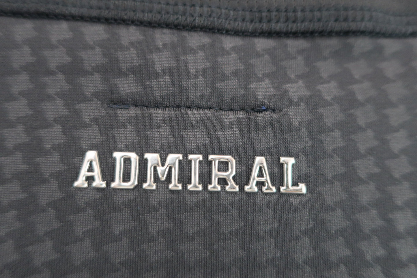 Admiral(アドミラル) 長袖ハーフジップシャツ 黒千鳥柄 メンズ LL ADMA968 N-6