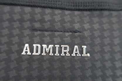 Admiral(アドミラル) 長袖ハーフジップシャツ 黒千鳥柄 メンズ LL ADMA968 N-6