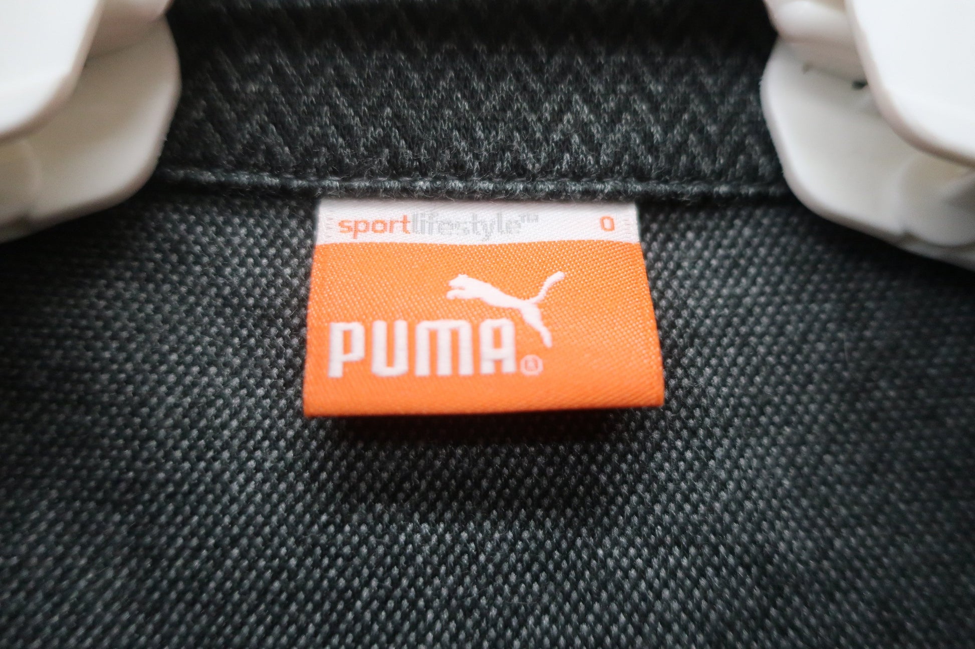 PUMA GOLF(プーマゴルフ) 長袖ハーフジップシャツ 黒グレー メンズ O N-3