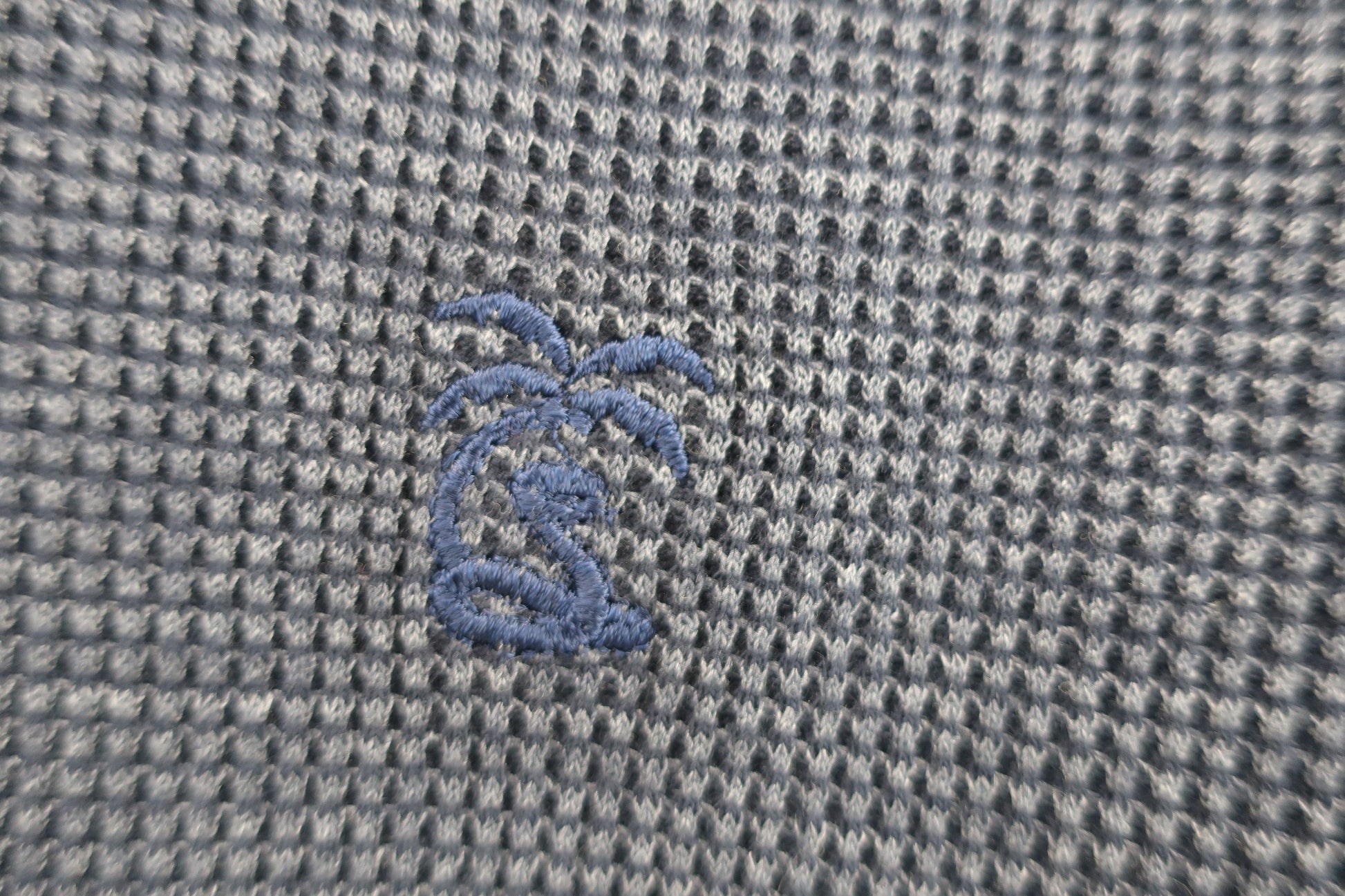 PALM SNAKE(パルムスネイク) モックネックシャツ ネイビー メンズ L N-4