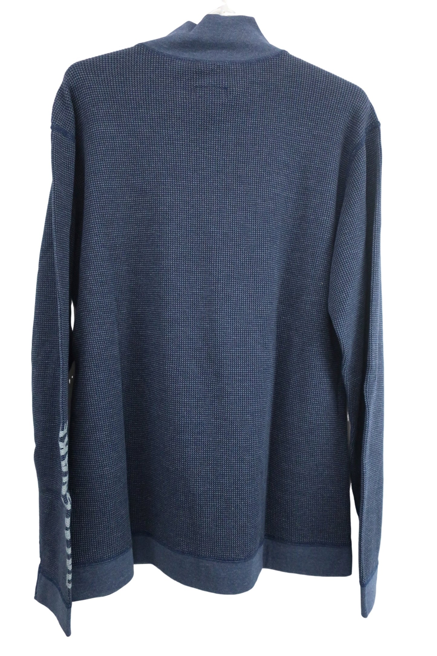 PALM SNAKE(パルムスネイク) モックネックシャツ ネイビー メンズ L N-6