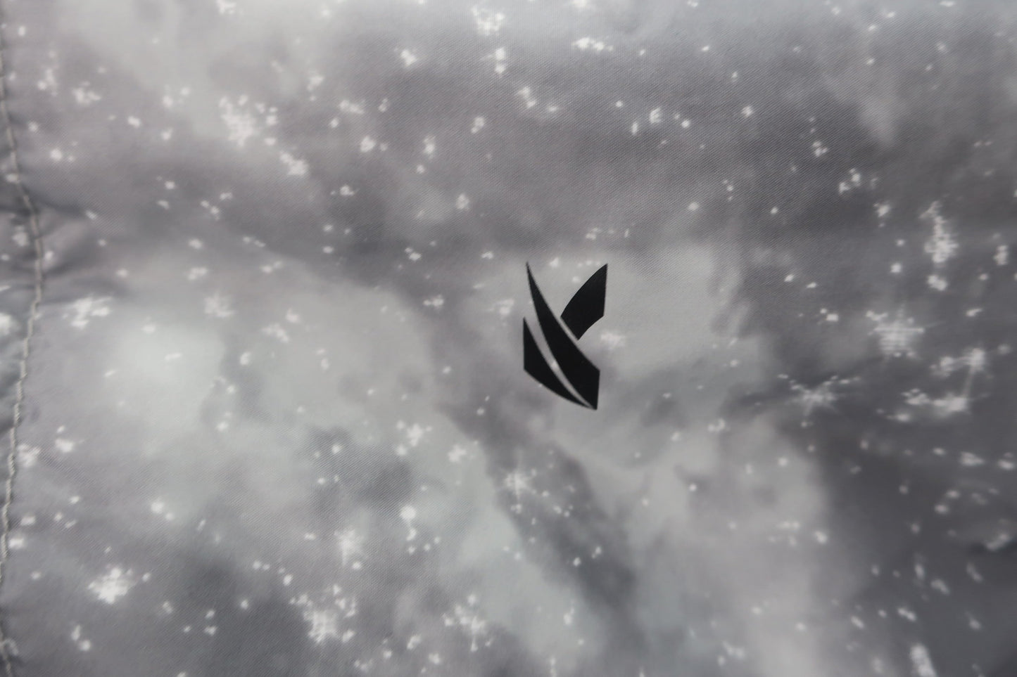 Kasco(キャスコ) 中綿ナイロンジャケット グレー総柄 メンズ LL N-2