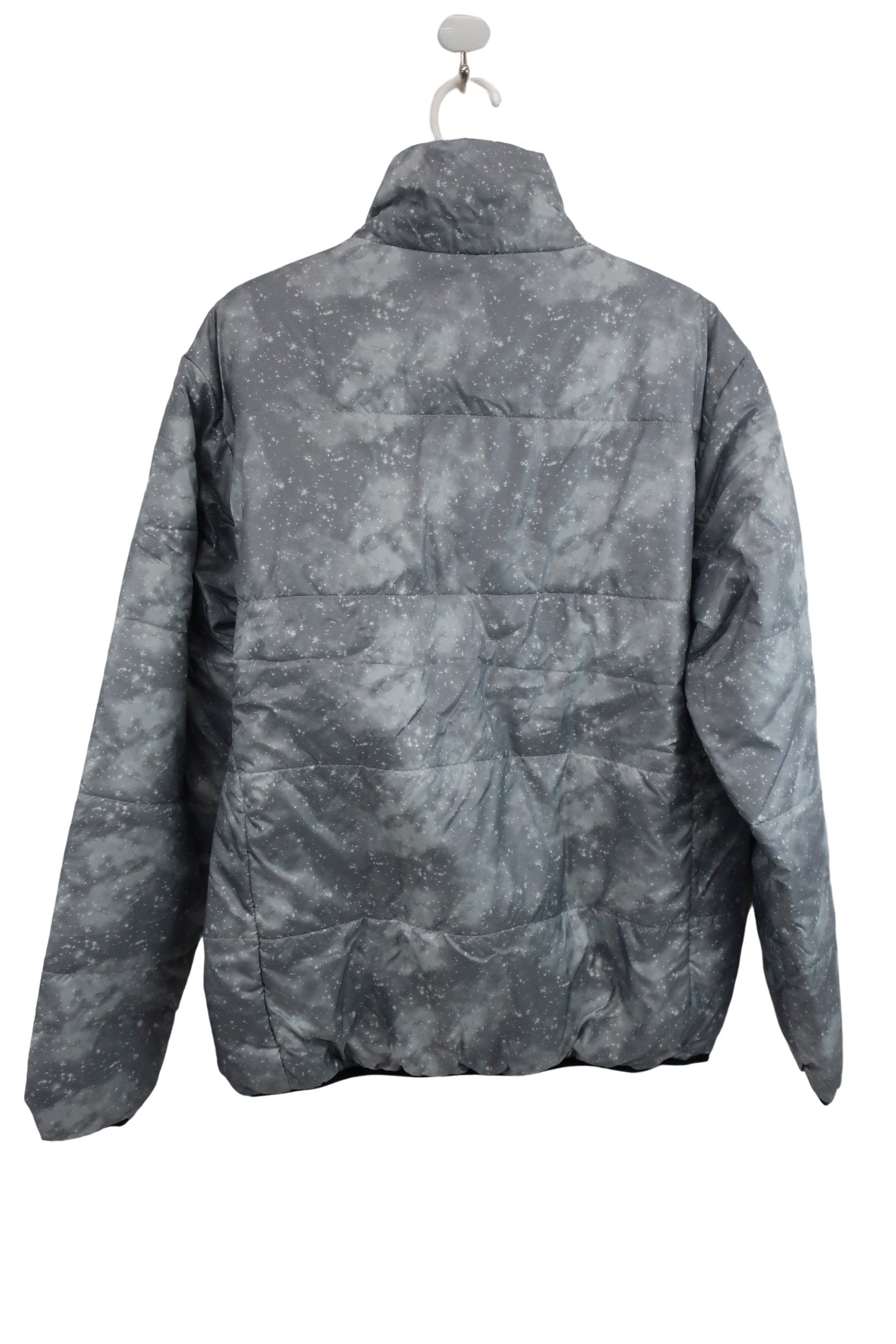 Kasco(キャスコ) 中綿ナイロンジャケット グレー総柄 メンズ LL N-5