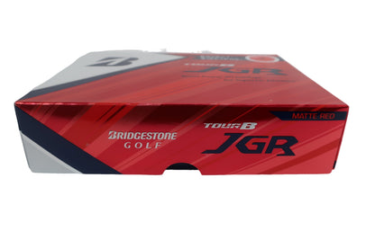 BRIDGESTONE GOLF(ブリヂストンゴルフ) ゴルフボール マットレッドカラー 1ダース TOUR B JGR 2018年モデル N-5