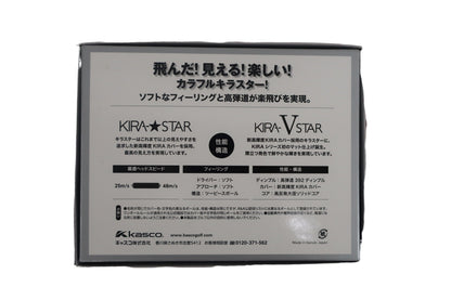 Kasco(キャスコ) ゴルフボール 水色 1ダース KIRA STAR N-4