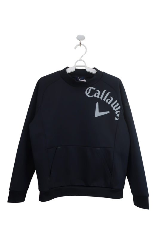 Callaway(キャロウェイ) 長袖モックネックシャツ 黒 レディース M C22217205 B-1
