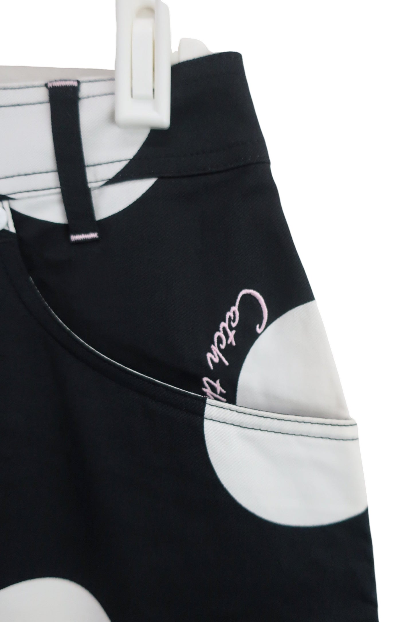 le coq sportif(ルコックスポルティフ) スカート 黒白水玉 レディース 9 A-3