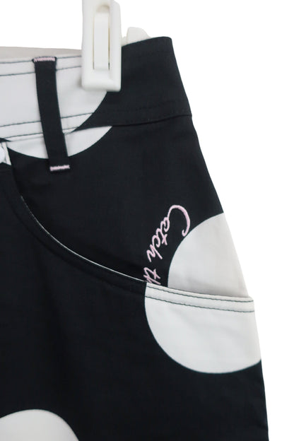 le coq sportif(ルコックスポルティフ) スカート 黒白水玉 レディース 9 A-3
