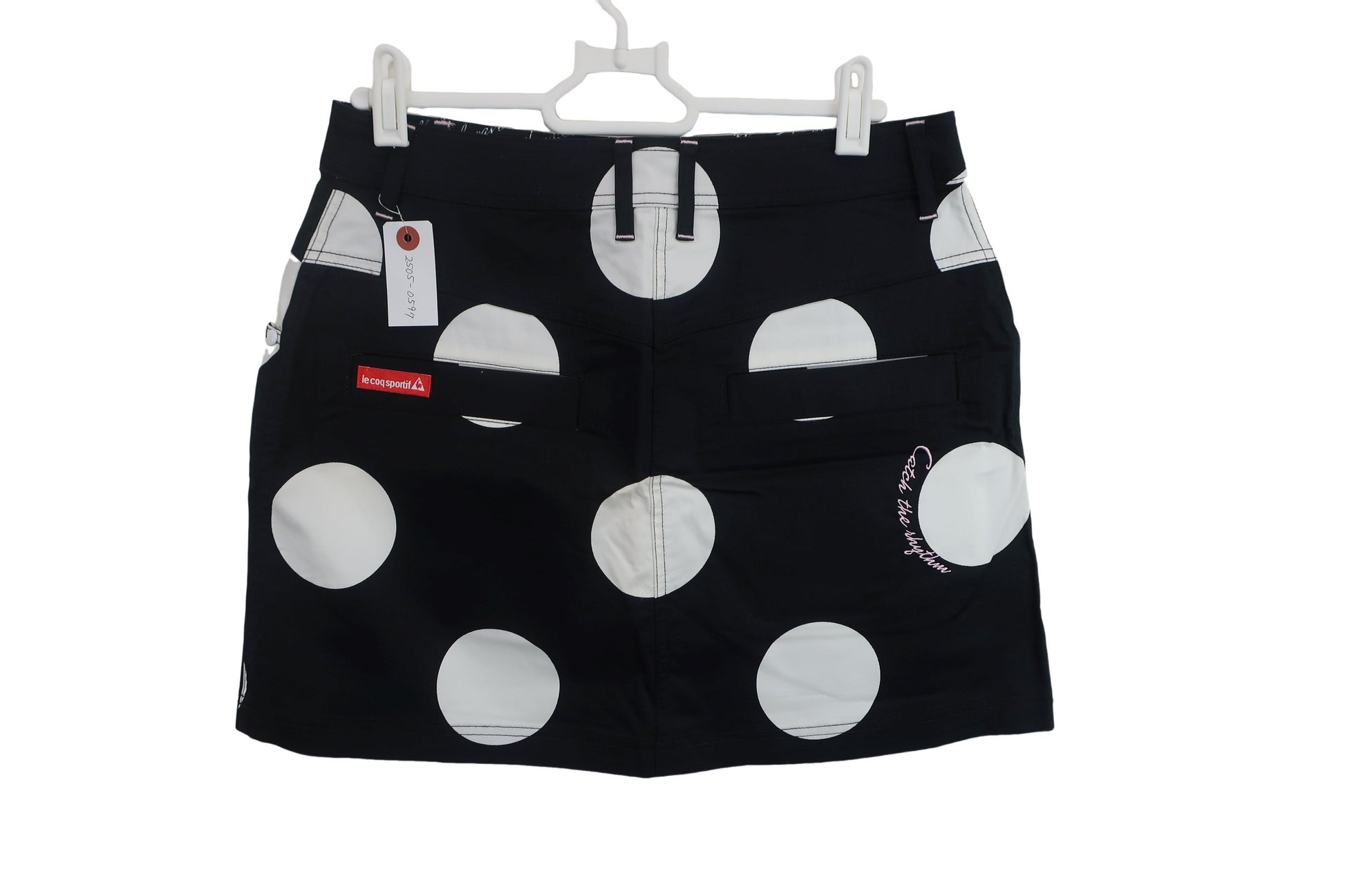 le coq sportif(ルコックスポルティフ) スカート 黒白水玉 レディース 9 A-5