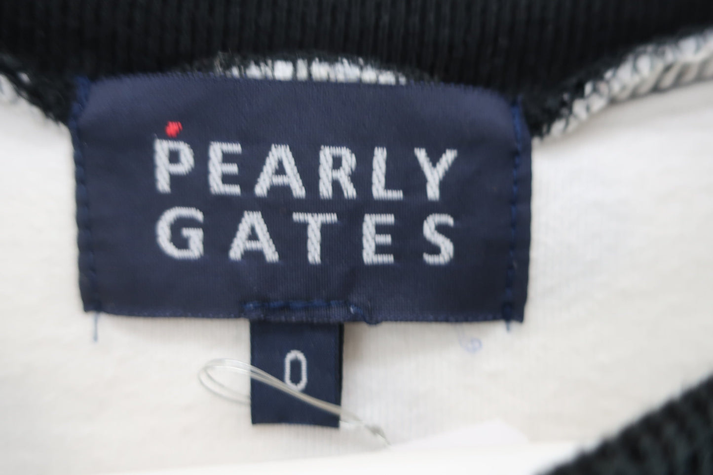 PEARLY GATES(パーリーゲイツ) トレーナー 白黒水玉 カモフラ柄 レディース 0 055-162214 C-3
