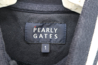 PEARLY GATES(パーリーゲイツ) ポロシャツ ネイビー レディース 1 055-0160336 B-3