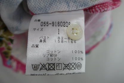 PEARLY GATES(パーリーゲイツ) ポロシャツ ピンク総柄 レディース 1 055-9160206 B-8