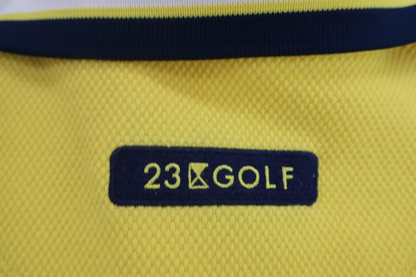 23区 GOLF(23区ゴルフ) ポロシャツ 黄色 レディース 1 A-6