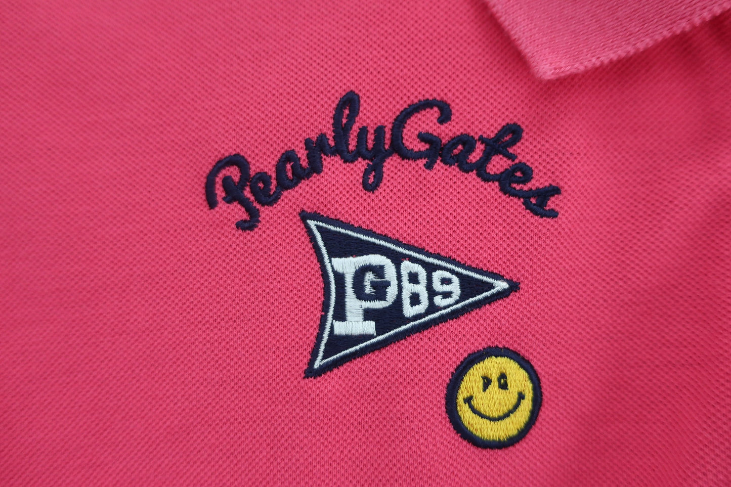 PEARLY GATES(パーリーゲイツ) ポロシャツ ピンク レディース 1 055-9160592 B-3