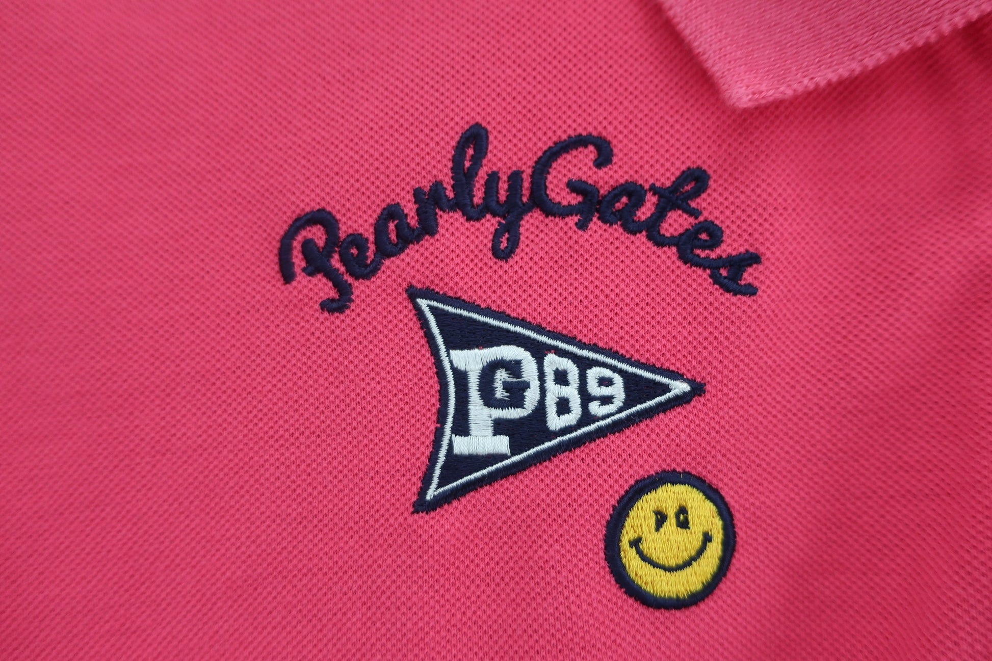 PEARLY GATES(パーリーゲイツ) ポロシャツ ピンク レディース 1 055-9160592 B-3