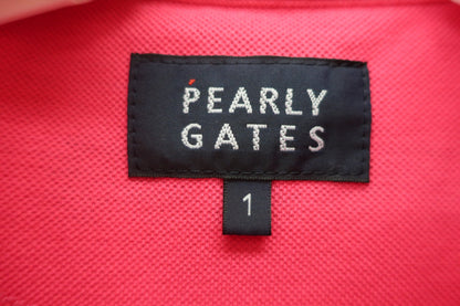 PEARLY GATES(パーリーゲイツ) ポロシャツ ピンク レディース 1 055-9160592 B-4