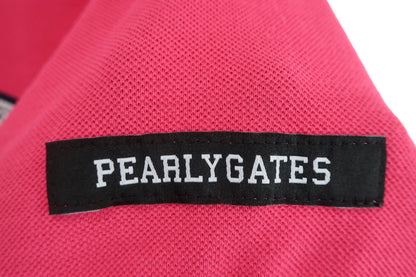 PEARLY GATES(パーリーゲイツ) ポロシャツ ピンク レディース 1 055-9160592 B-5