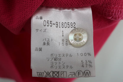 PEARLY GATES(パーリーゲイツ) ポロシャツ ピンク レディース 1 055-9160592 B-9