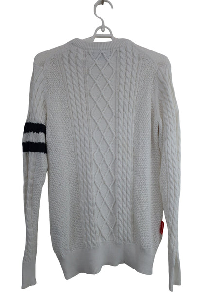 le coq sportif(ルコックスポルティフ) セーター 白 レディース L A-4