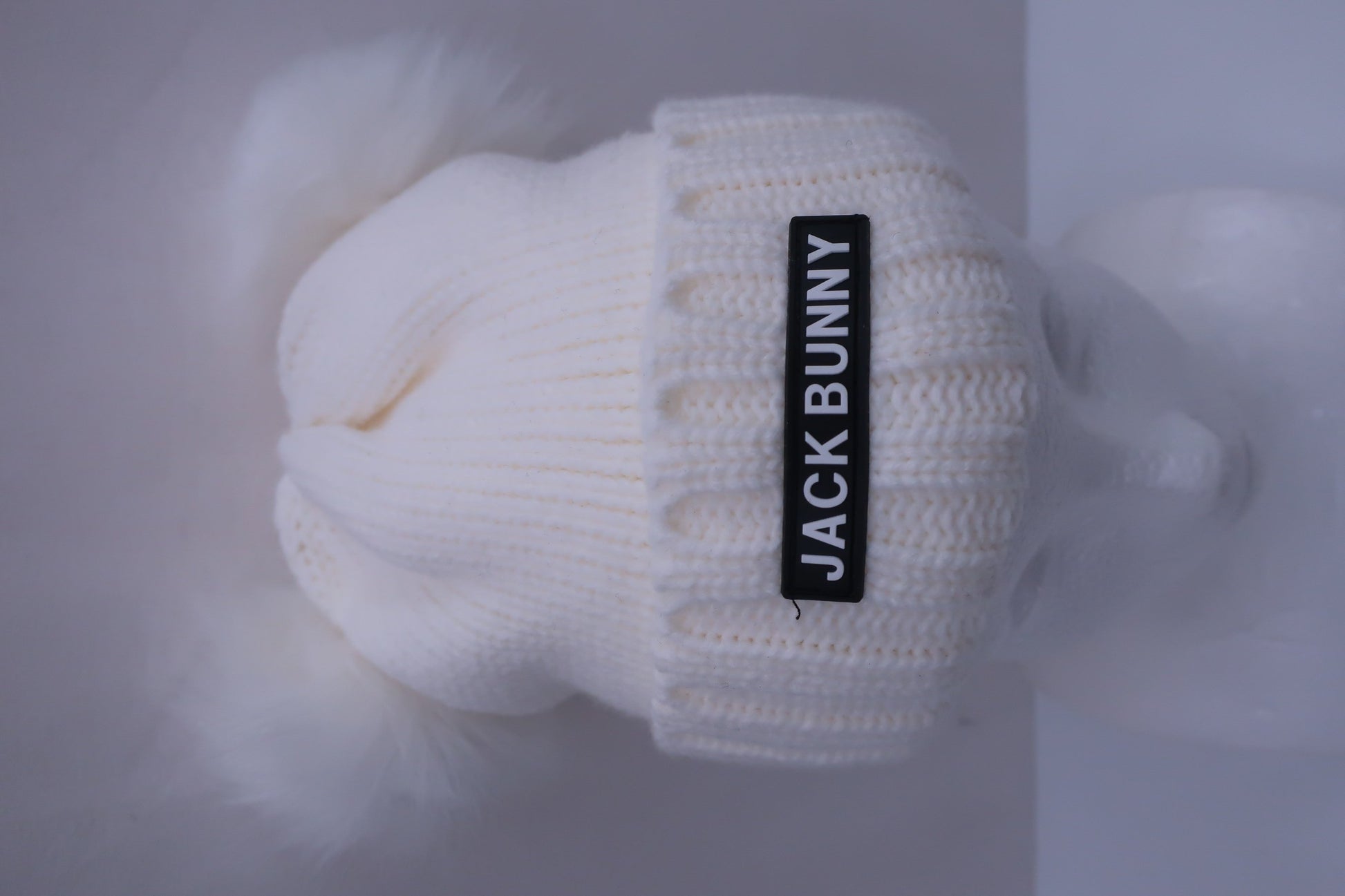 Jack Bunny(ジャックバニー) ニット帽 白 レディース フリーサイズ 262-4287052 N-2