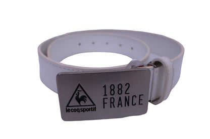 le coq sportif(ルコックスポルティフ) ベルト 白 レディース フリーサイズ A-1