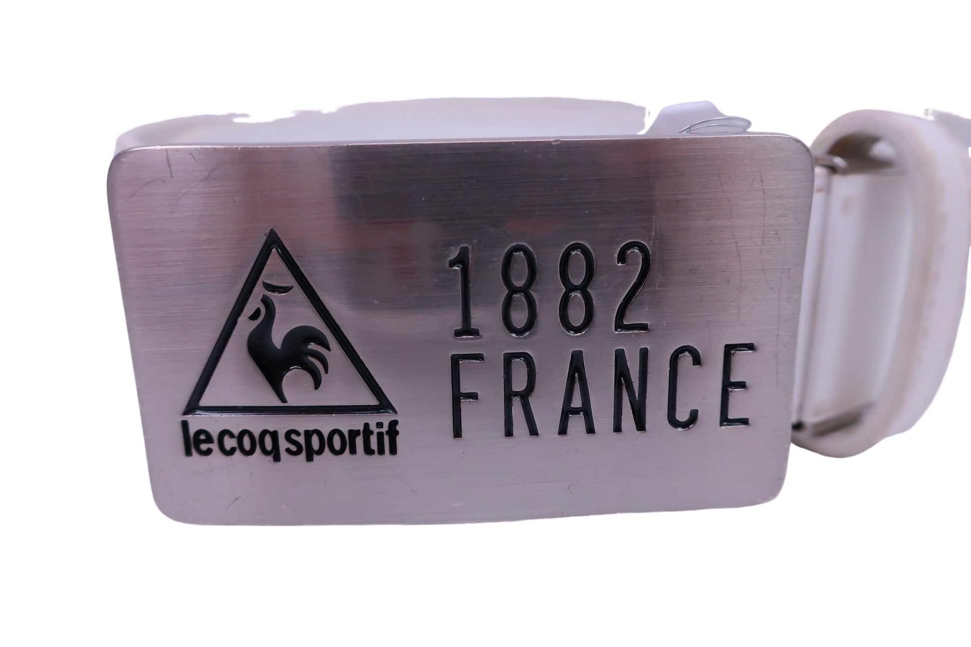 le coq sportif(ルコックスポルティフ) ベルト 白 レディース フリーサイズ A-2