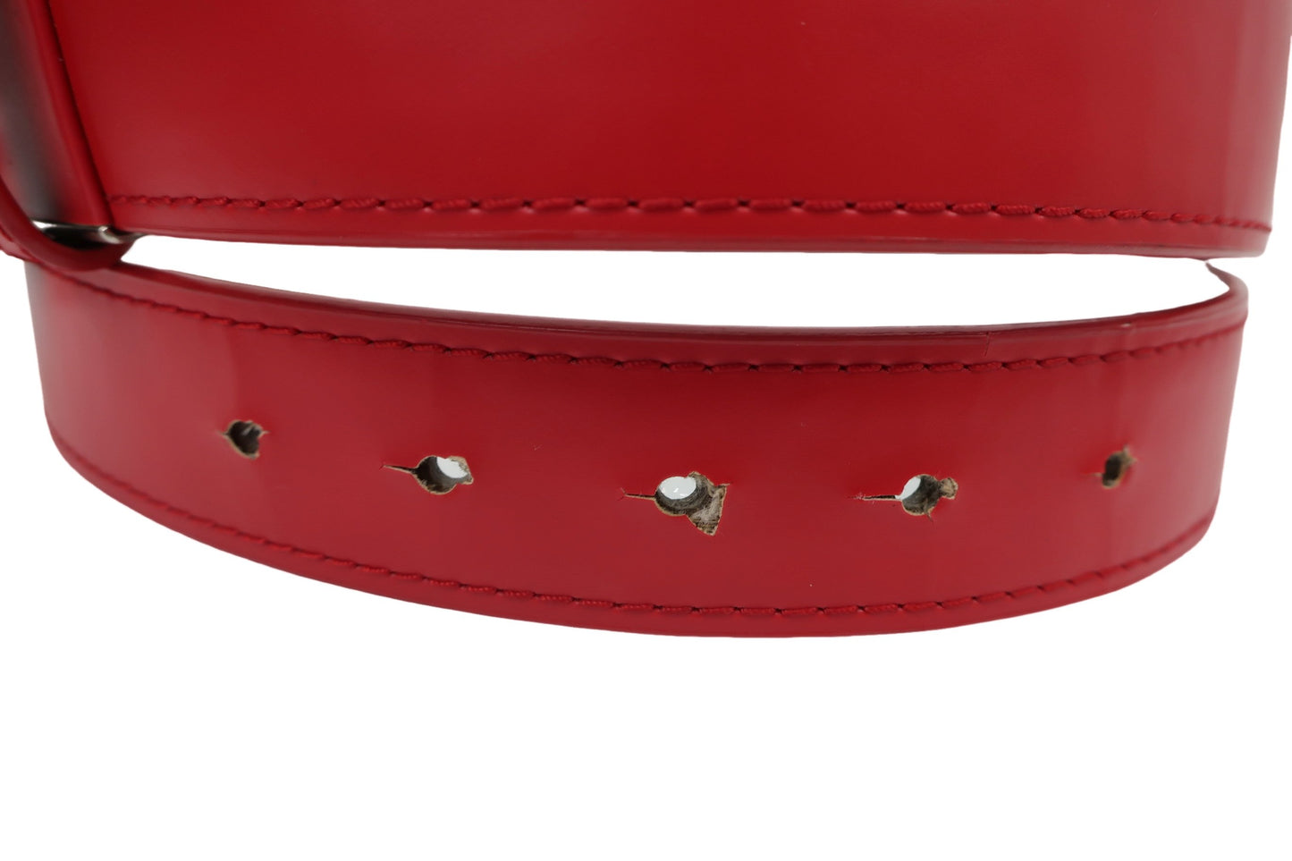 le coq sportif(ルコックスポルティフ) ベルト 赤 レディース フリーサイズ B-2