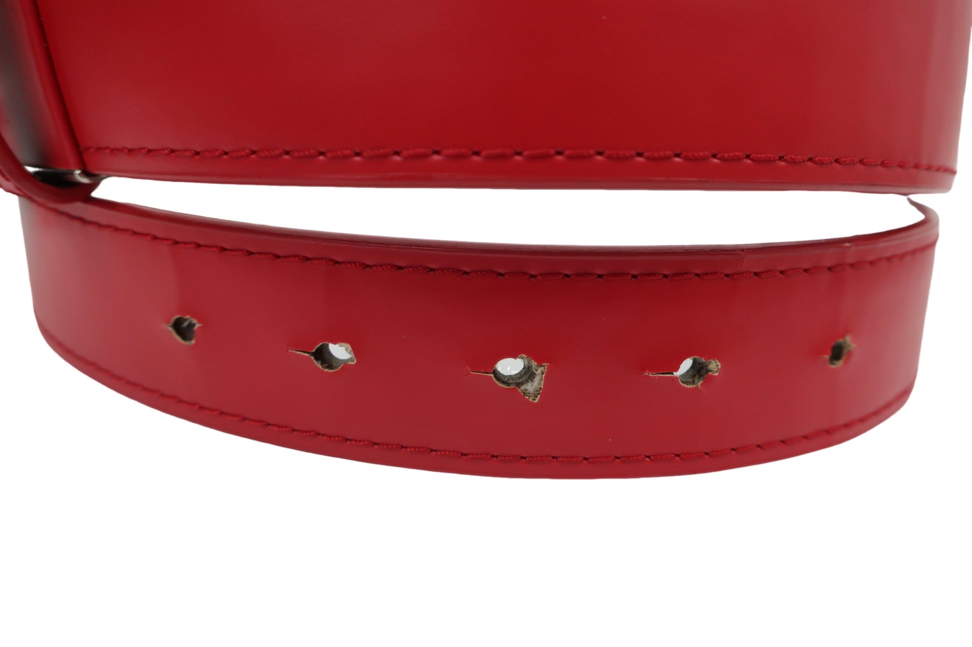 le coq sportif(ルコックスポルティフ) ベルト 赤 レディース フリーサイズ B-2