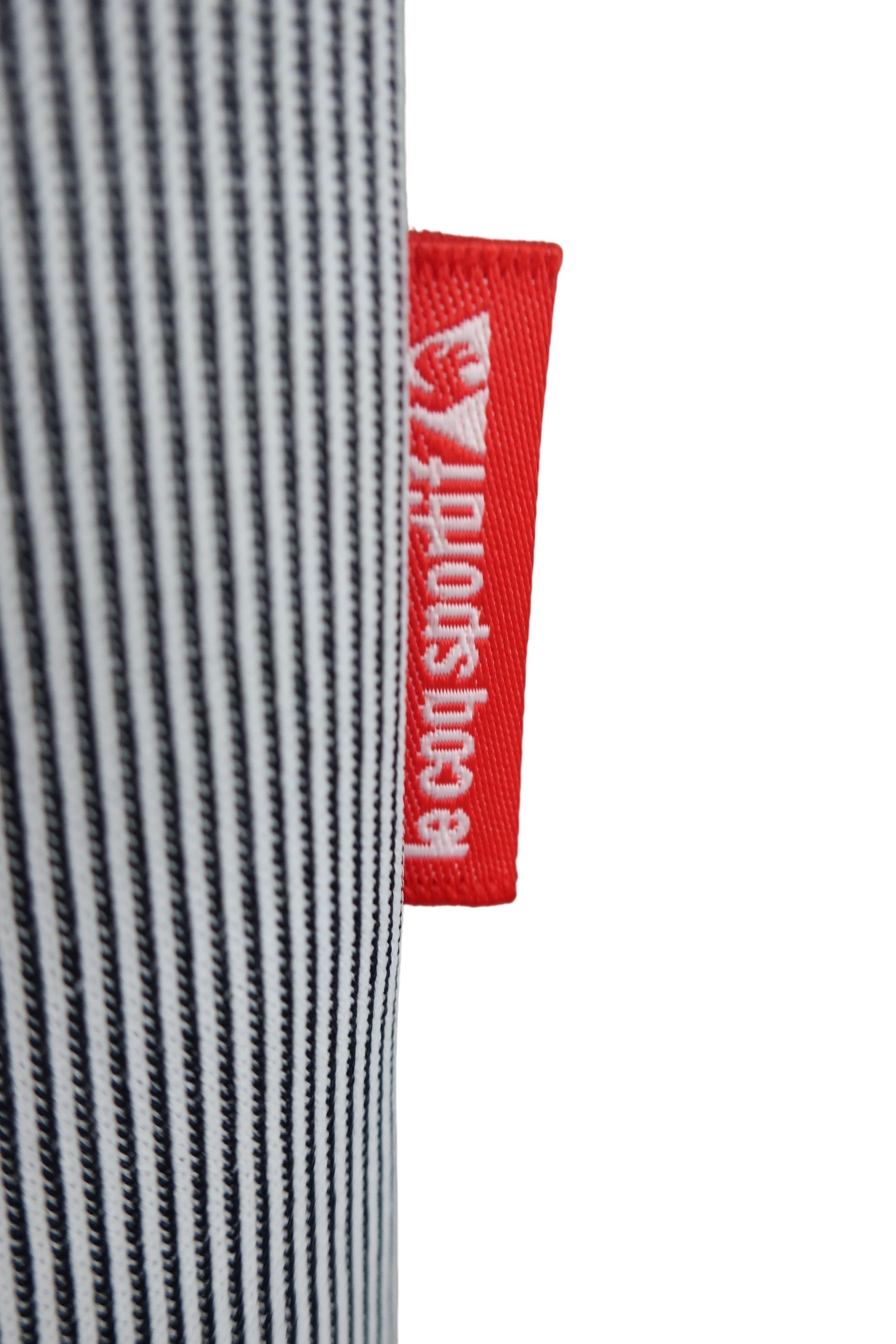 le coq sportif(ルコックスポルティフ) 長袖ポロシャツ ネイビーストライプ レディース L QGWPJB00 A-6