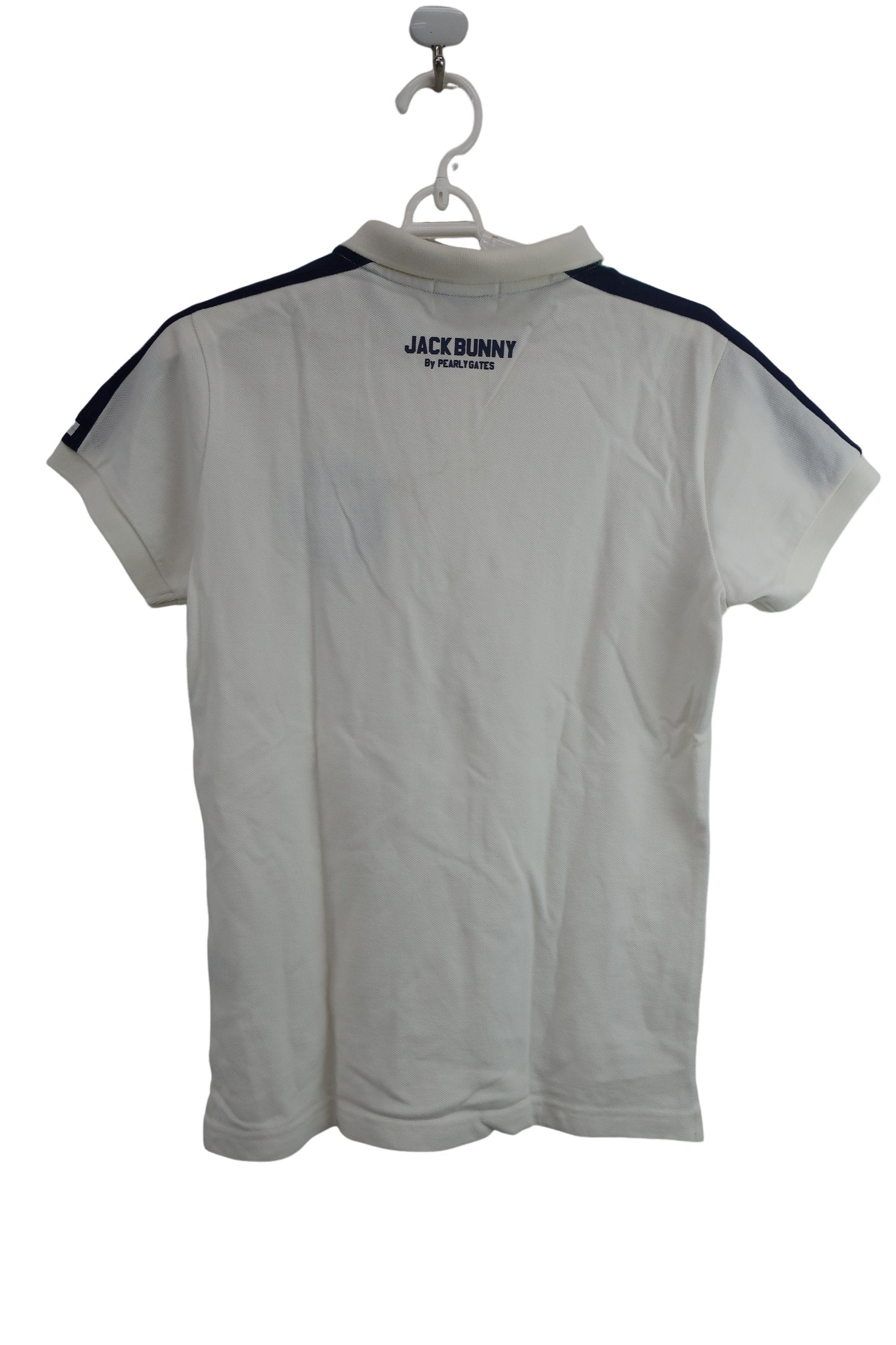 Jack Bunny(ジャックバニー) 半袖ポロシャツ 白 レディース 2 263-8160402 B-6