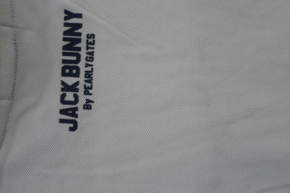 Jack Bunny(ジャックバニー) 半袖ポロシャツ 白 レディース 2 263-8160402 B-7