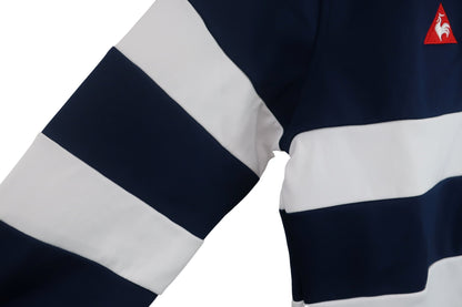 le coq sportif(ルコックスポルティフ) ハーフジップシャツ ネイビー白 レディース L QGWOJB00 A-5
