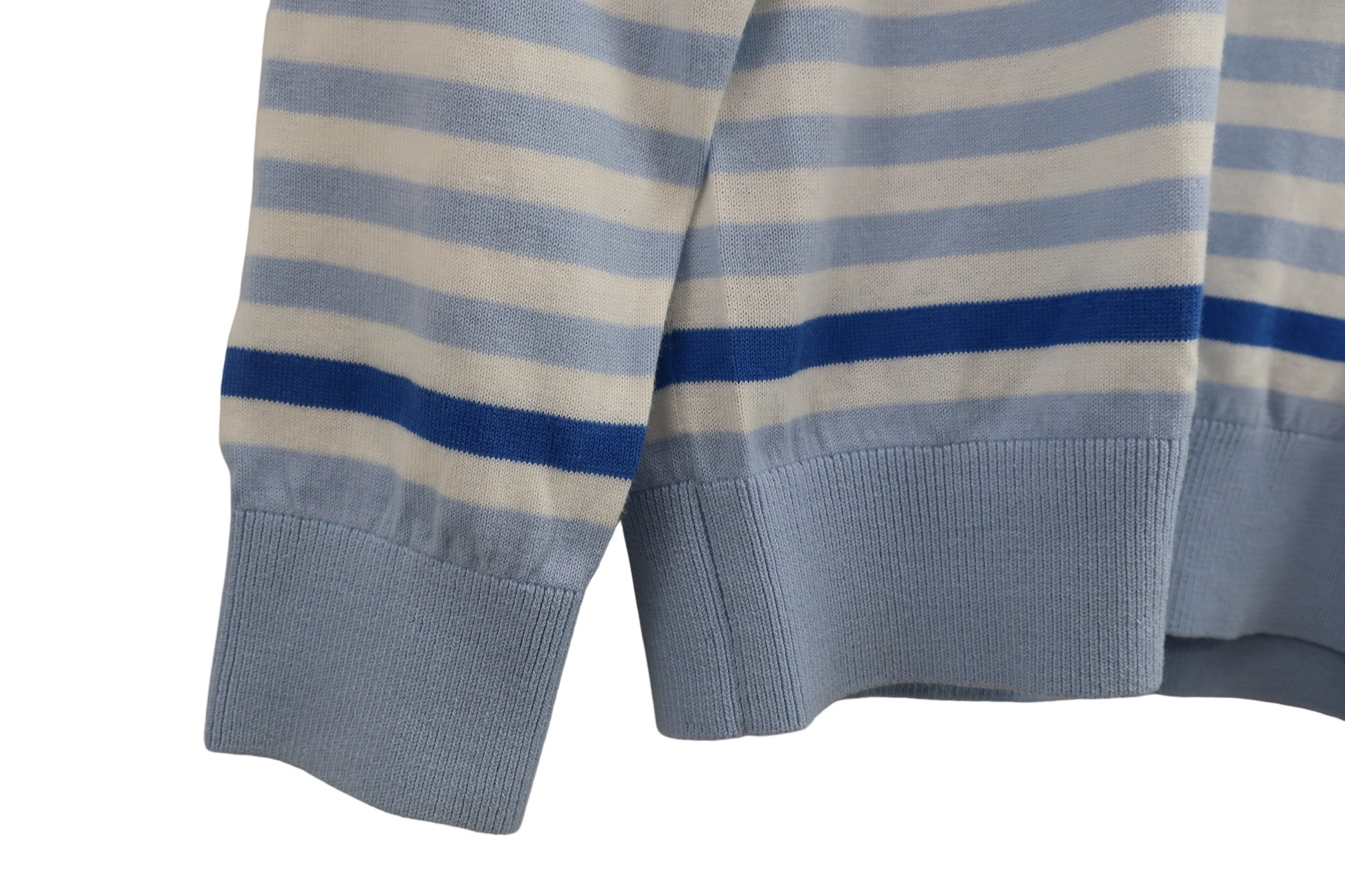Titleist(タイトリスト) セーター 水色白ボーダー レディース L TSWK1952 A-4