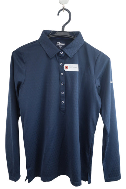 Titleist(タイトリスト) 長袖ポロシャツ ネイビー レディース L TWWC1803 A-1
