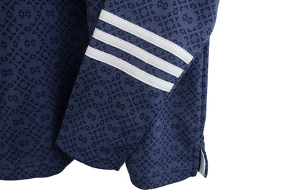 adidas(アディダス) 長袖ポロシャツ ネイビー総柄 レディース M U31448JDW009 A-4