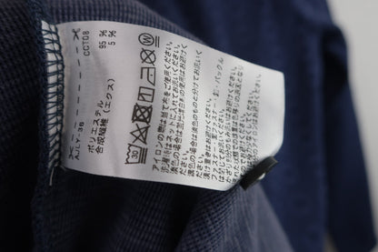 adidas(アディダス) 長袖ポロシャツ ネイビー総柄 レディース M U31448JDW009 A-7