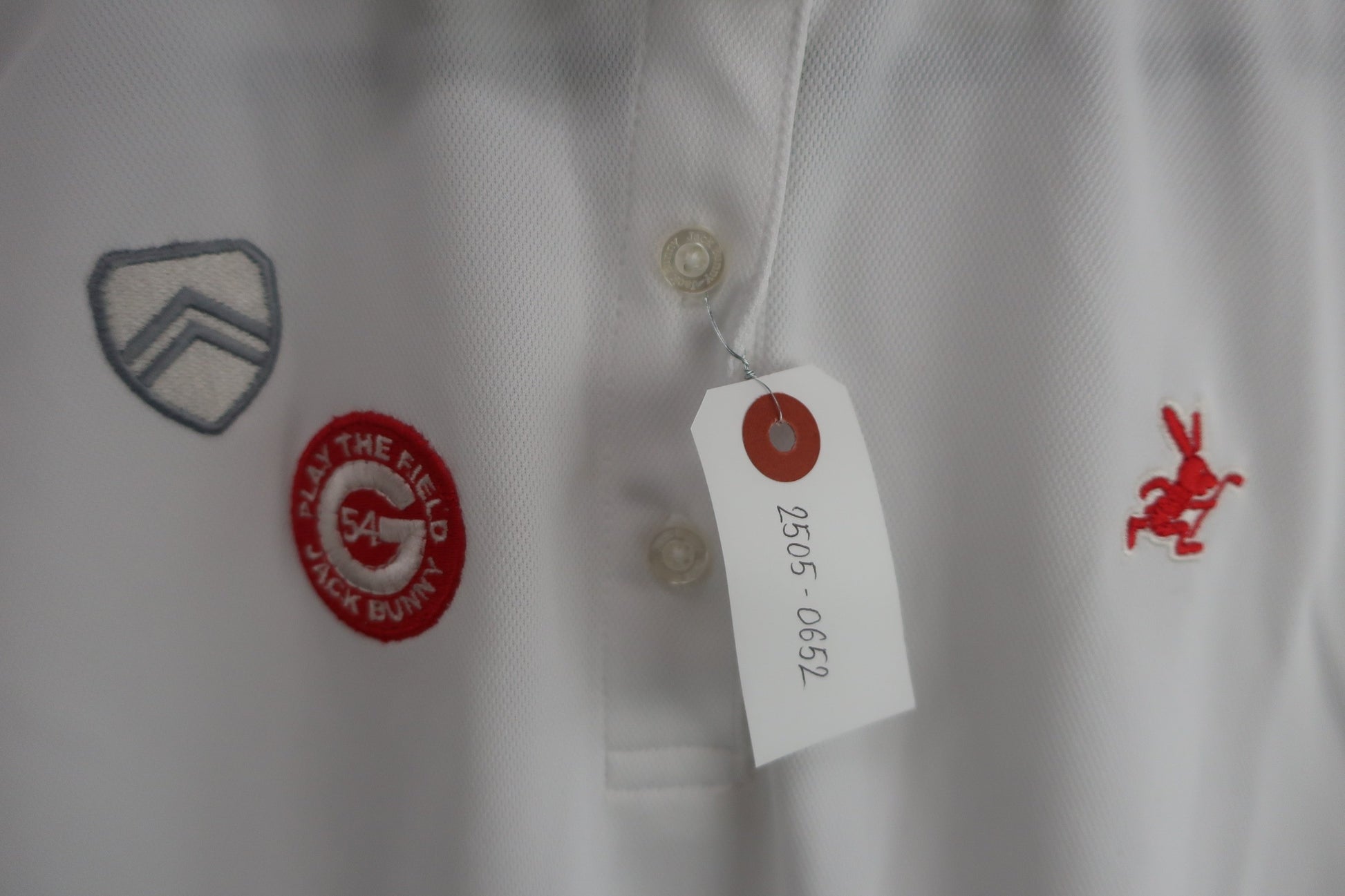 Jack Bunny(ジャックバニー) 半袖ポロシャツ 白 レディース 2 263-9260662 A-2